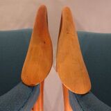 Set of Danish Beech Armchairs, 1960s