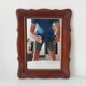 Rustic vintage mirror chic countryside