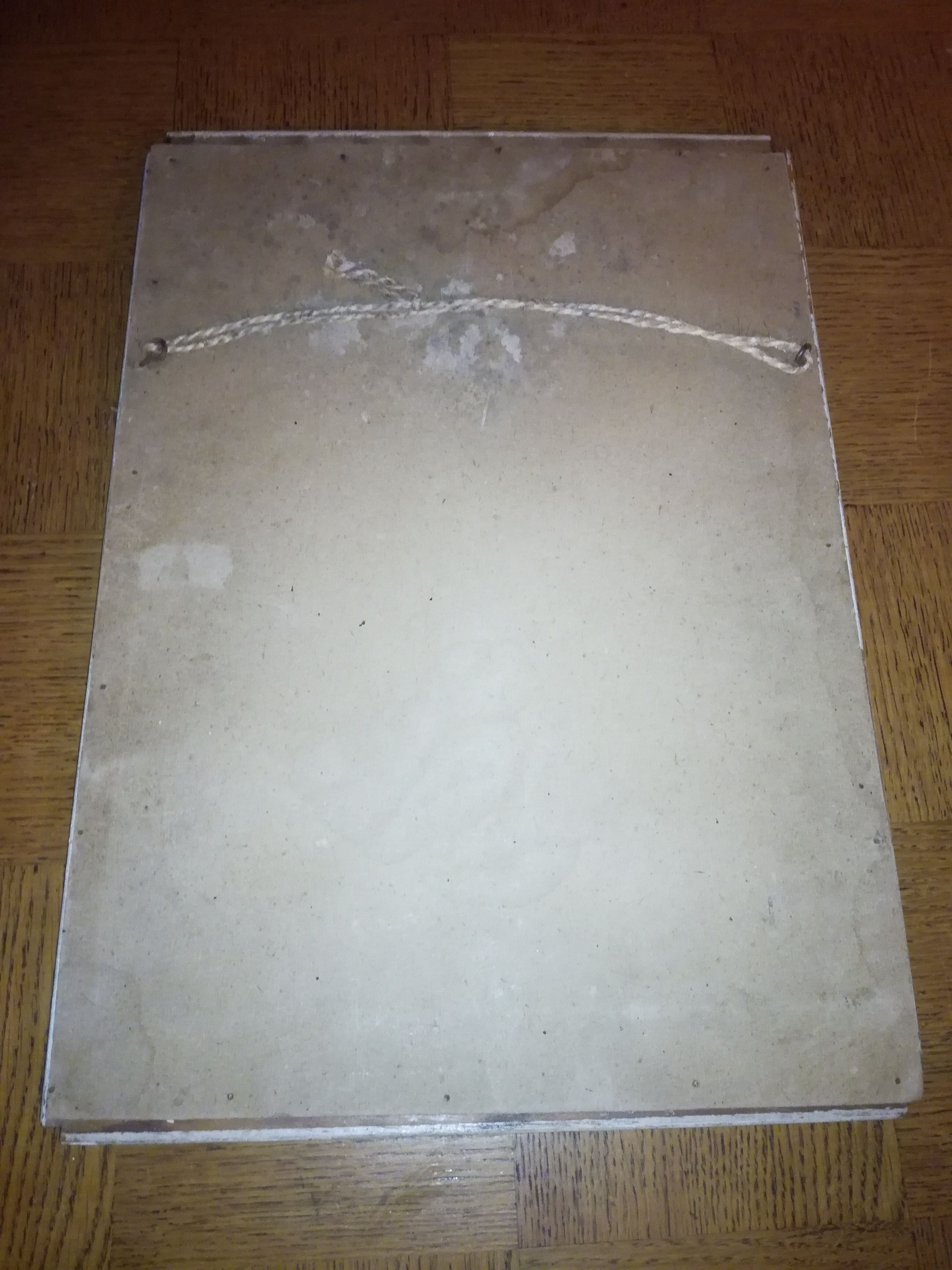 Silver art deco mirror
