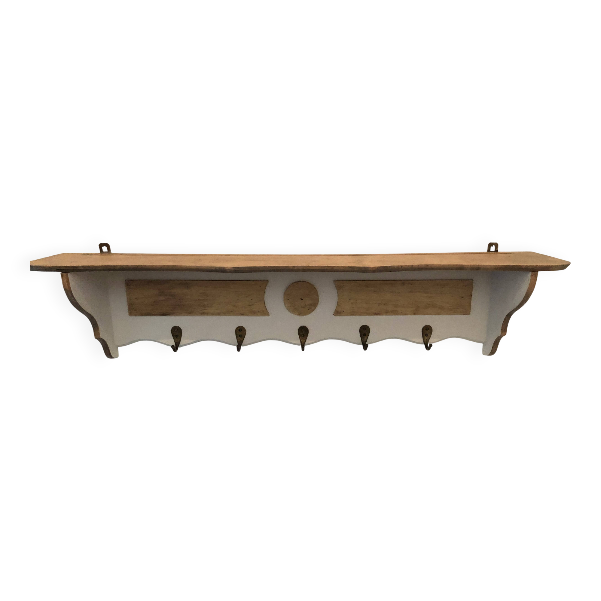Patère en bois
