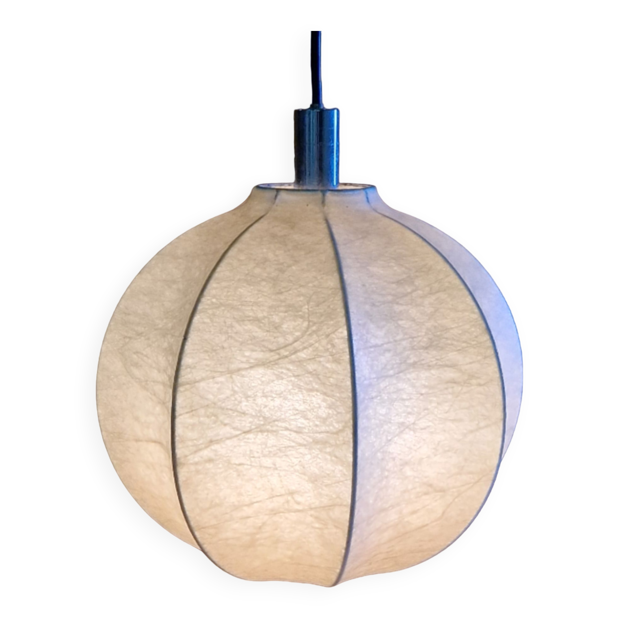 Mid century cocoon pendant lamp, Germany 1960s