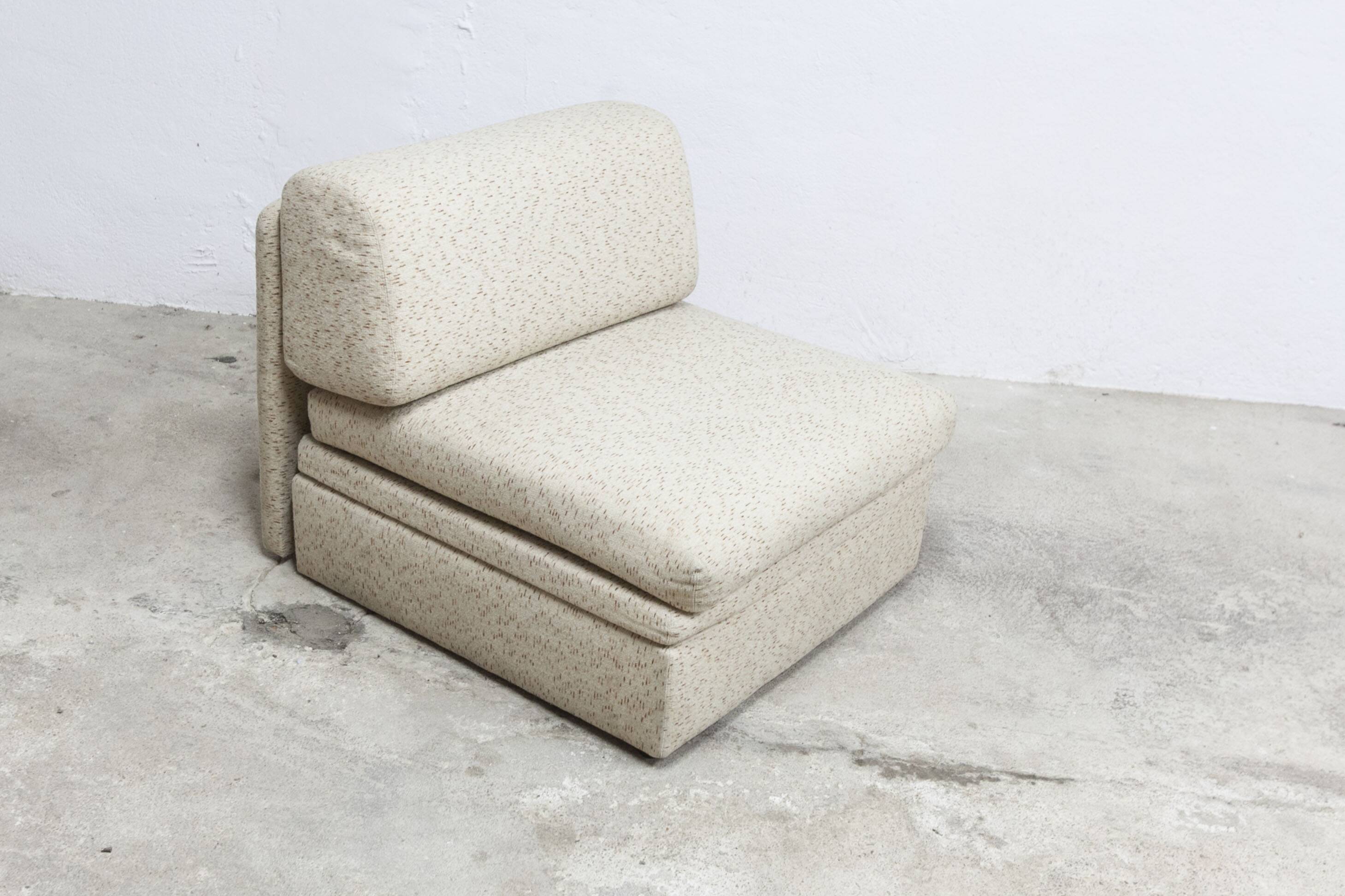 Chauffeuse fauteuil convertible 1980