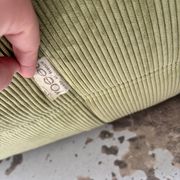Togo velvet green armchair by Michel Ducaroy