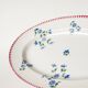 Oval platter from Sarreguemines, Gilbert pattern, early 20th century
