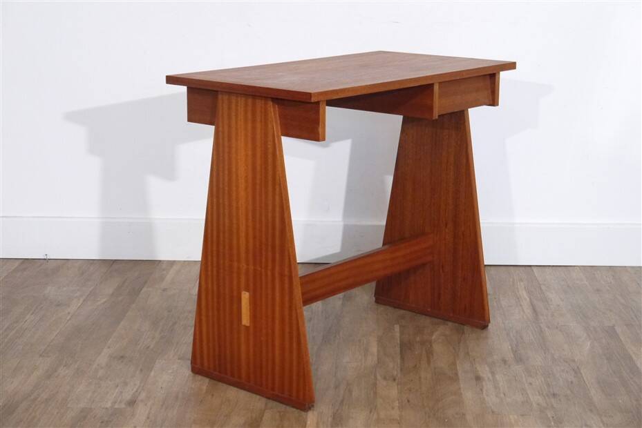 Bureau vintage en bois 1960