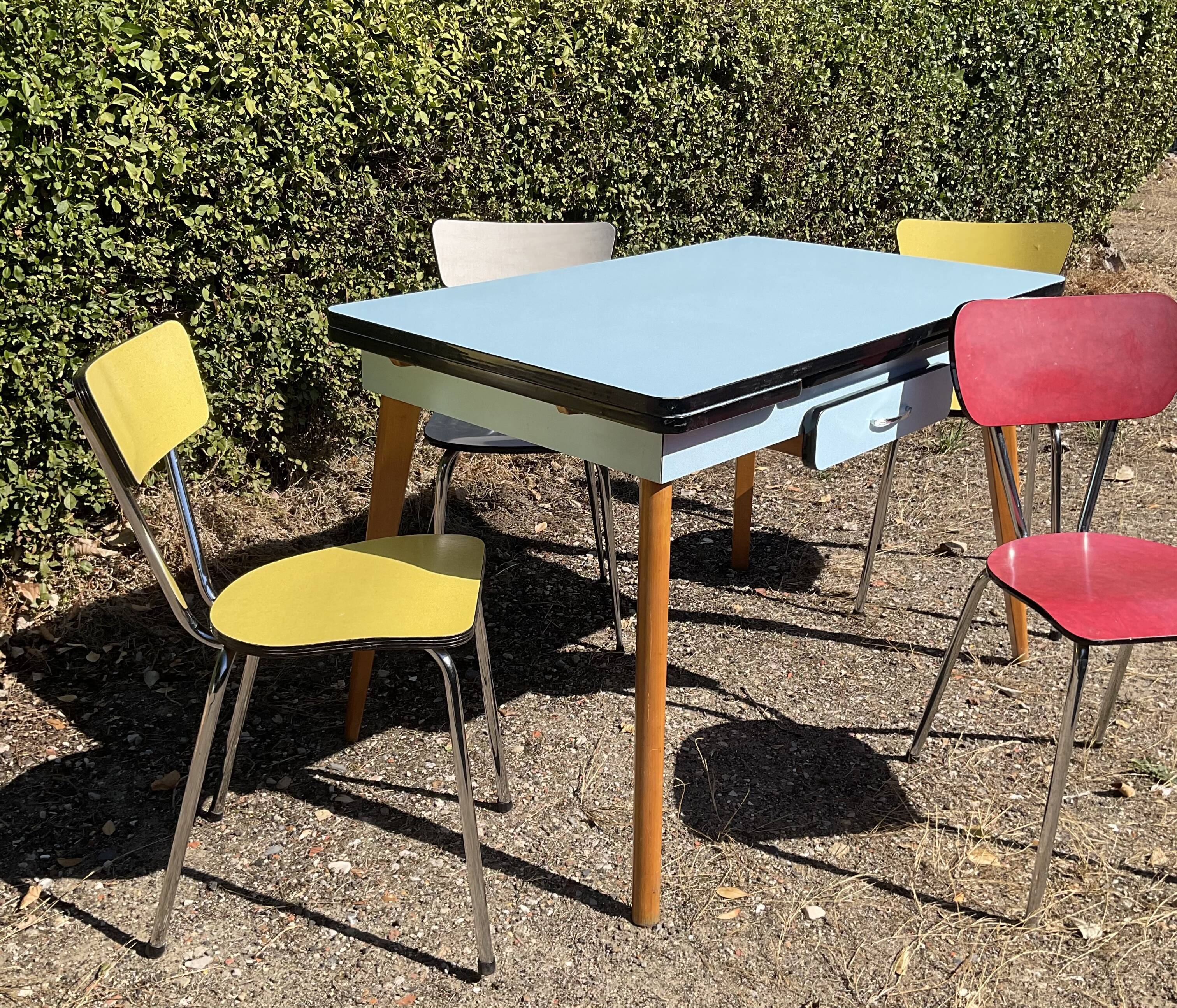 Formica set from the 50s and 60s