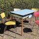 Ensemble en formica des années 50-60