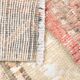 2x10 Contemporary Red & Beige Turkish Runner Rug, 59x298Cm
