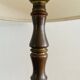 Vintage brass table lamp, circa 1940s - 1950s