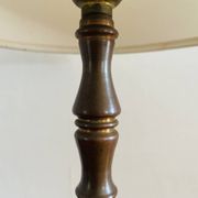 Vintage brass table lamp, circa 1940s - 1950s