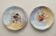 Pair of plates with fruit decoration Belle Époque – Limoges Lanternier – 189