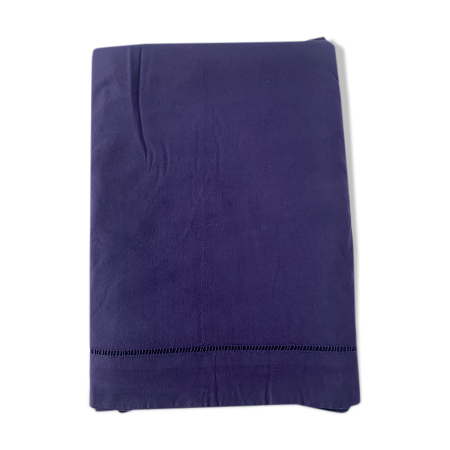 Ancient sheet in indigo metis