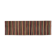 Colorful striped turkish kilim rug runner 77 x 245 cm