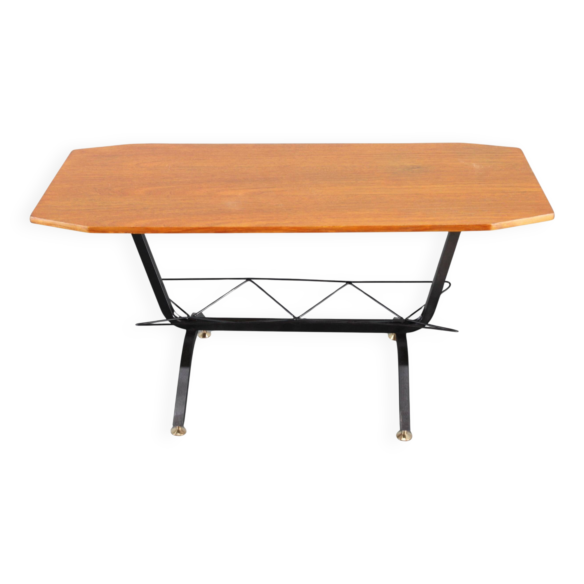 1960s Italian teak coffee or side table