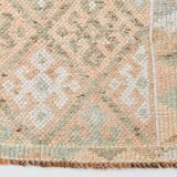 3x12 Turkish Cream & Brown Vintage Runner Rug, 79x366Cm