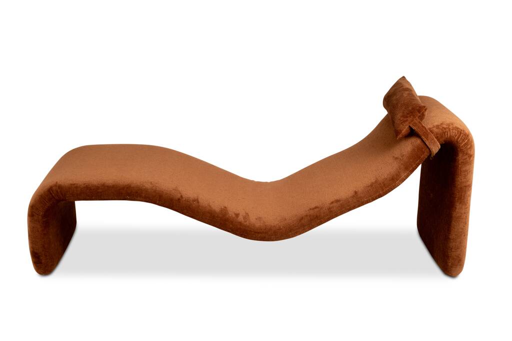 Olivier Mourgue. Chaise longue model "Djinn". 1960s.