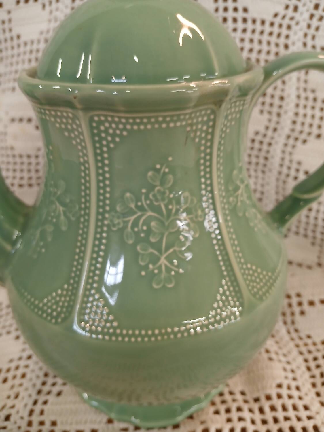 Antique St. Clement teapot/coffee pot
