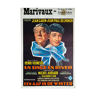 Original Belgian poster "A Monkey in Winter" Jean Gabin, Jean-Paul Belmondo 36x54cm 1962