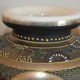 Pair of old Japan Satsuma vases, signed and enamelled