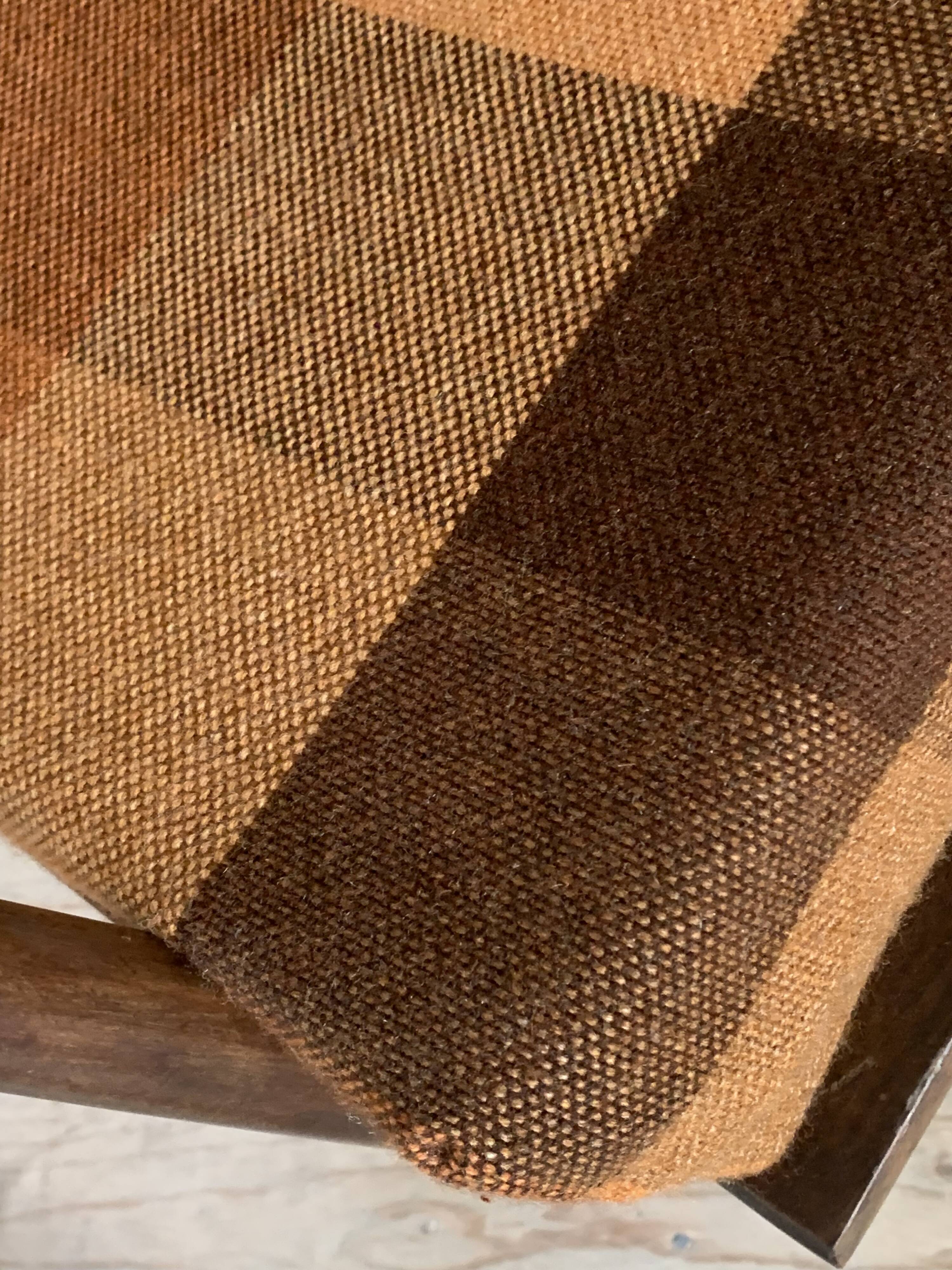 Fauteuil boomerang vintage