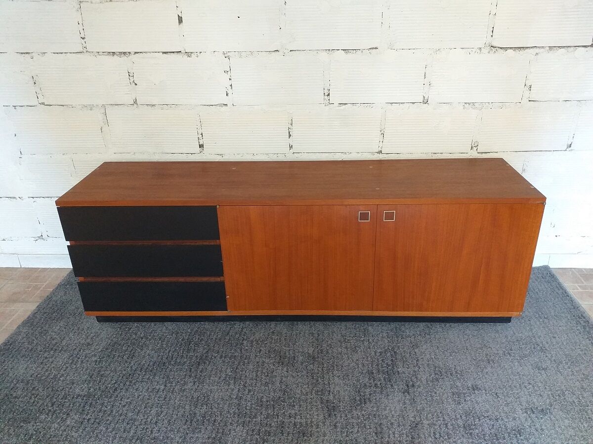 Louis Paolozzi sideboatd in teak modernist design 60