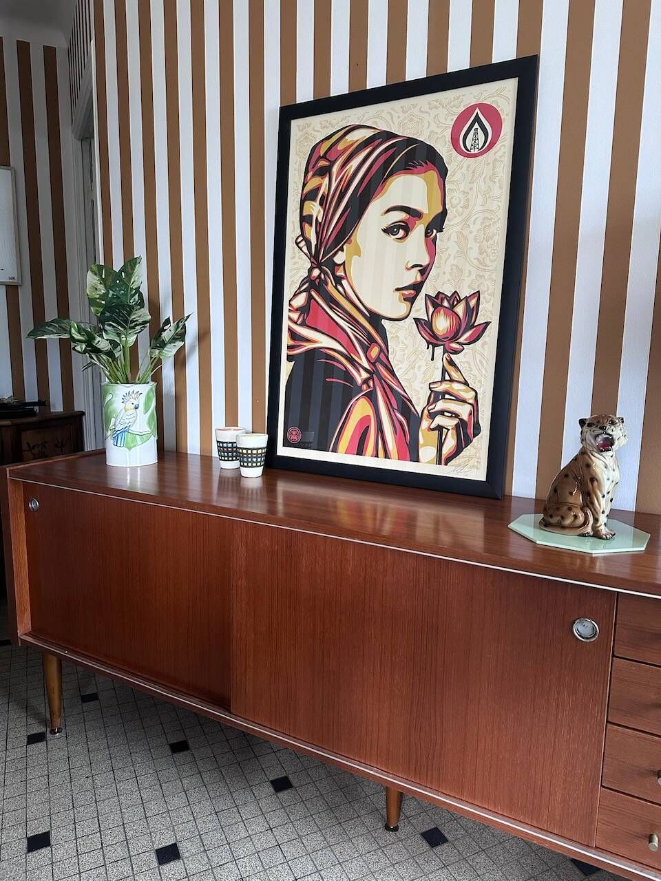 Grande enfilade vintage