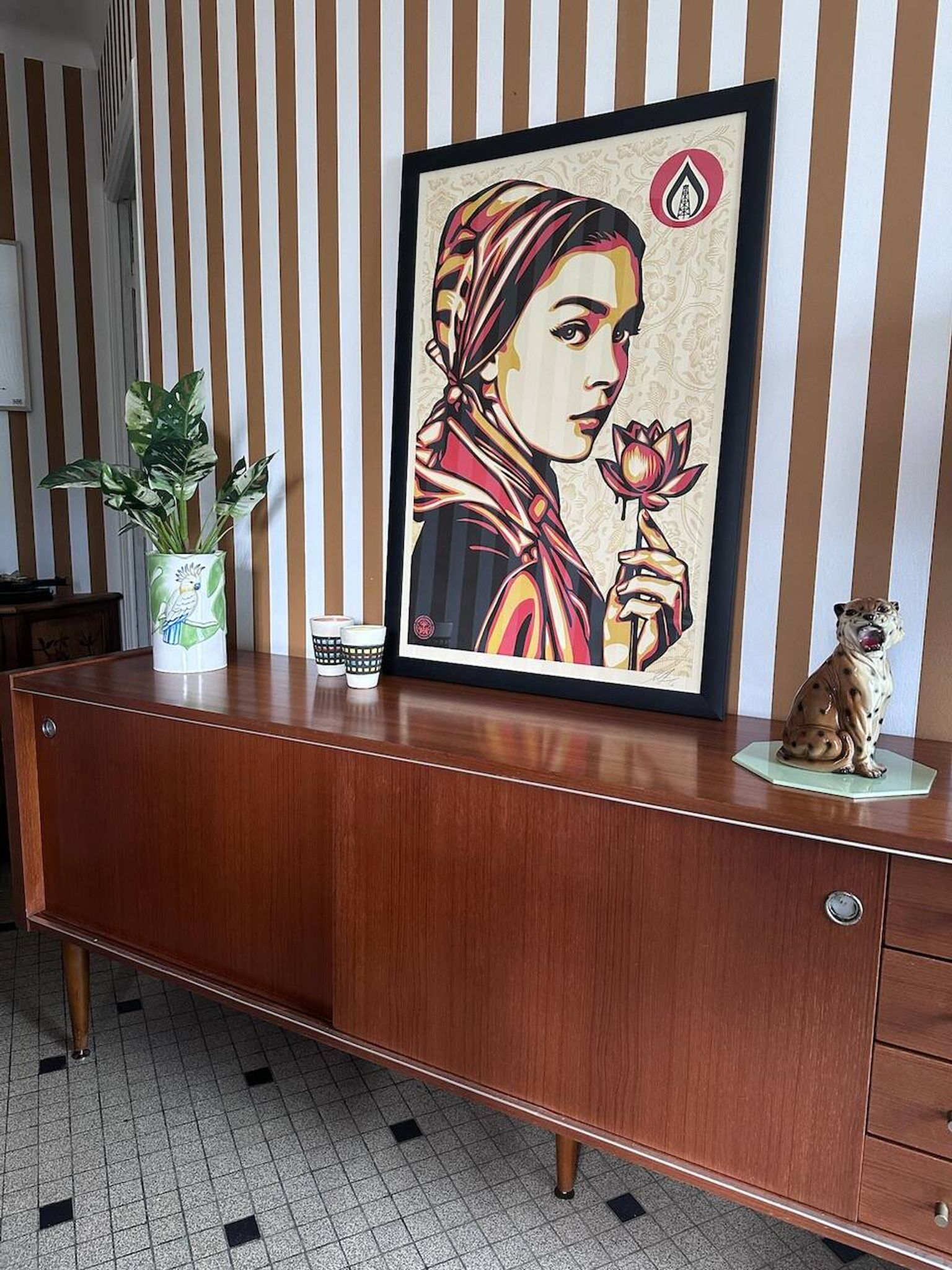 Grande enfilade vintage