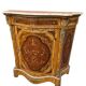 Low buffet in marquetry from the mid-20th century.