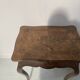 Louis XV style work table in marquetry wood, 20th century