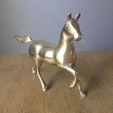 Brass horse