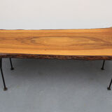 Coffee table in walnut