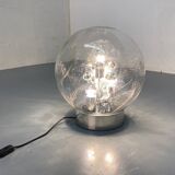 Vintage space age sputnik globe table floor lamp from doria leuchten, 1970s