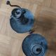 2 rat cave candlesticks / Lot of authentic 4-foot rat cave candlesticks