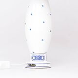 Set of 2 porcelain table lamps by Le Dauphin, 1970s