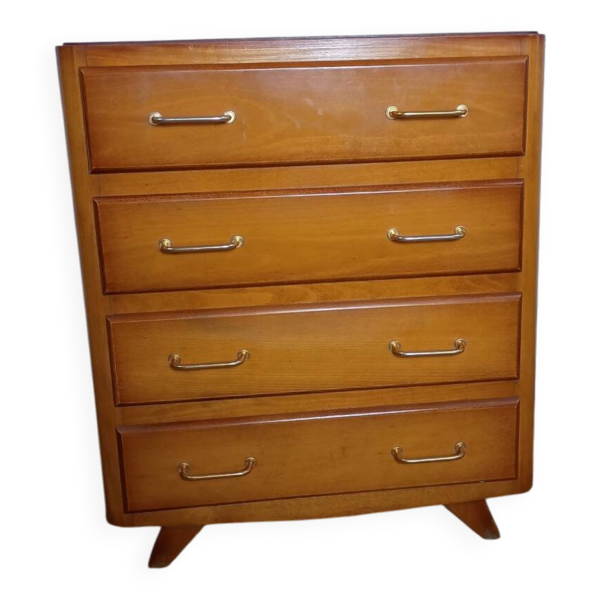 Commode pieds compas, années 60