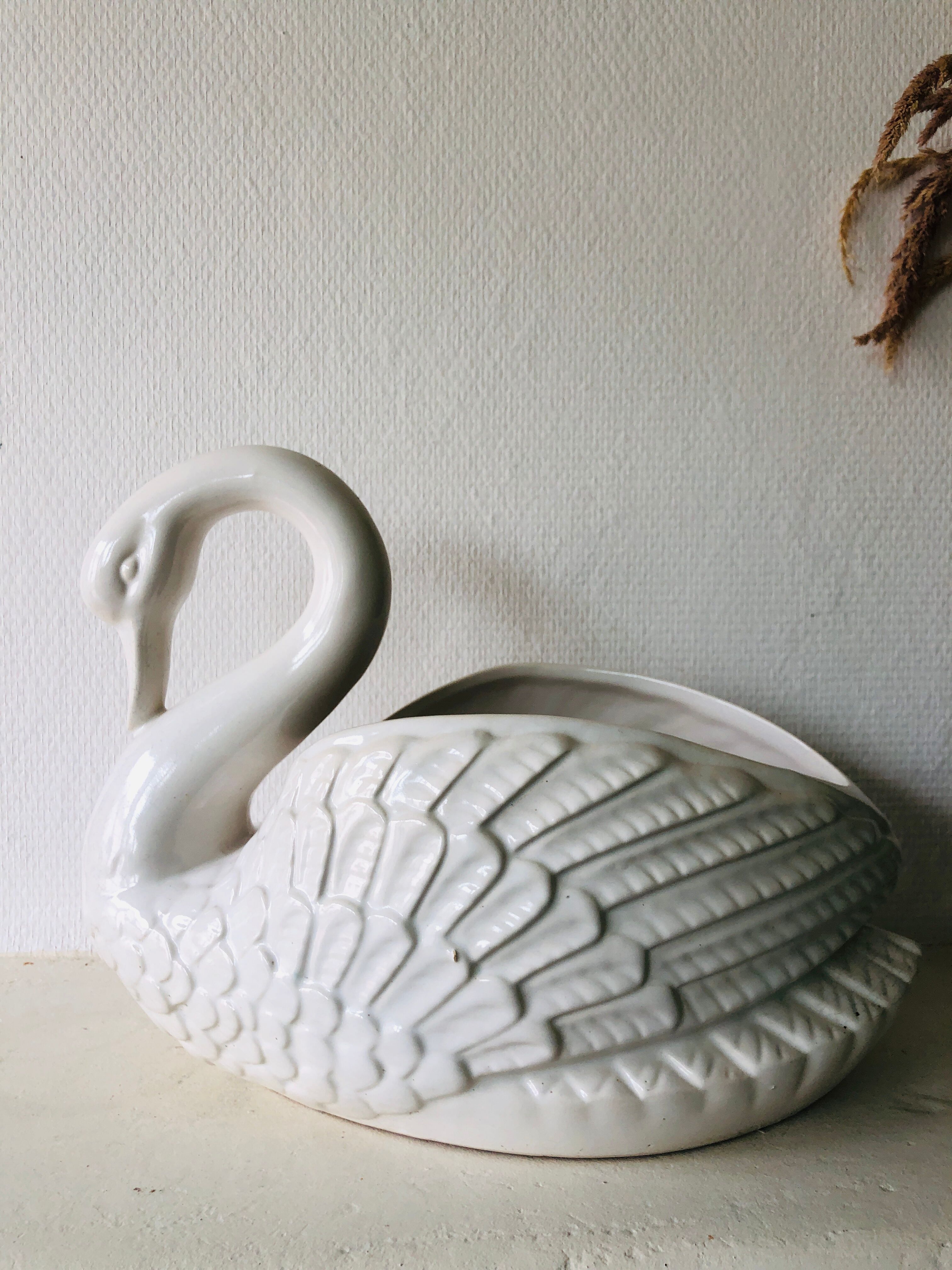 Large decorative swan