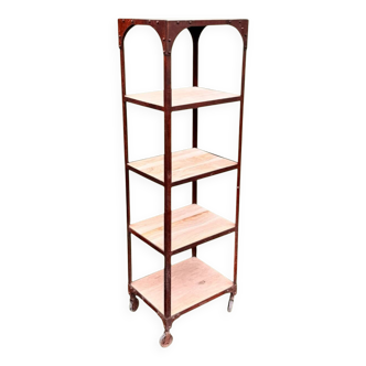 Old workshop furniture, industrial shelf