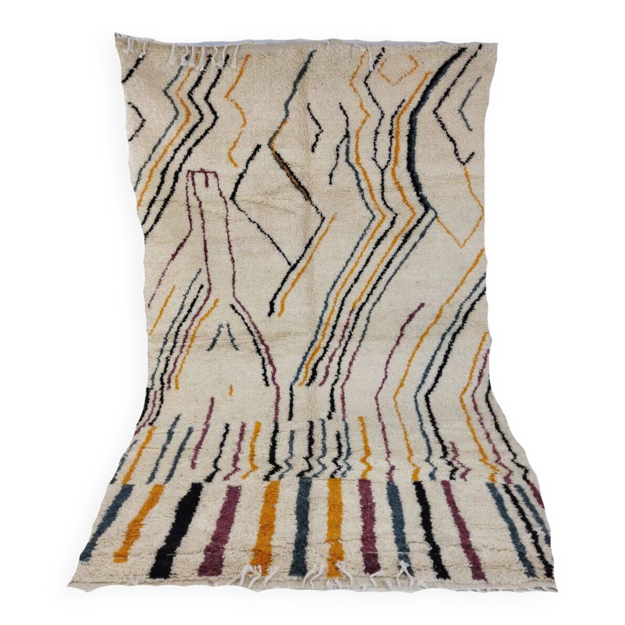 Handmade Moroccan Berber rug 310 X 197 CM