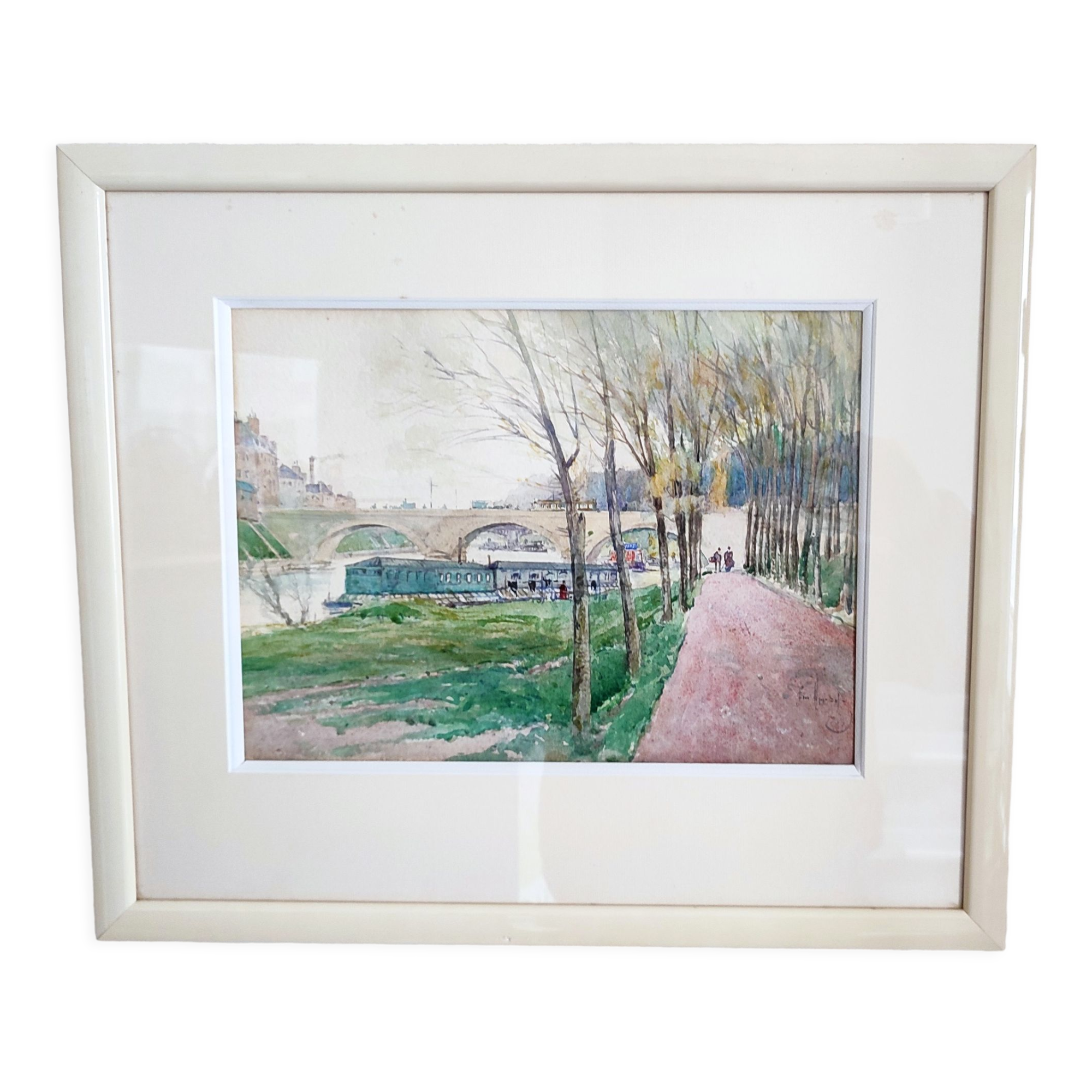 The Charenton Bridge by Emile Appay (1876-1935)