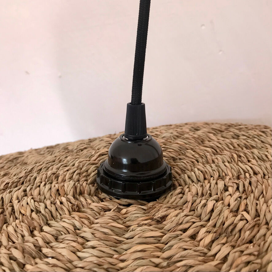 Wicker basket suspension