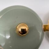 Service à thé et café Villeroy et Boch en porcelaine vert d’eau