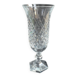 Sèvres crystal vase stamped