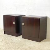 Pair of vintage 1970s bedside tables.