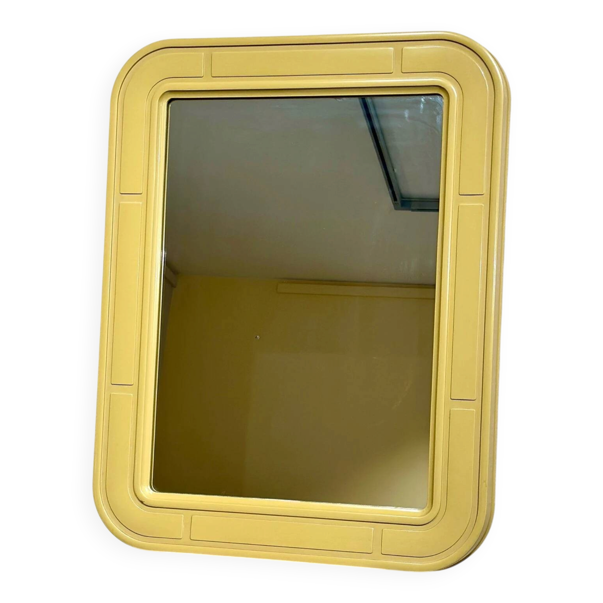 Carrara & Matta Spaceage mirror, Italy 1970
