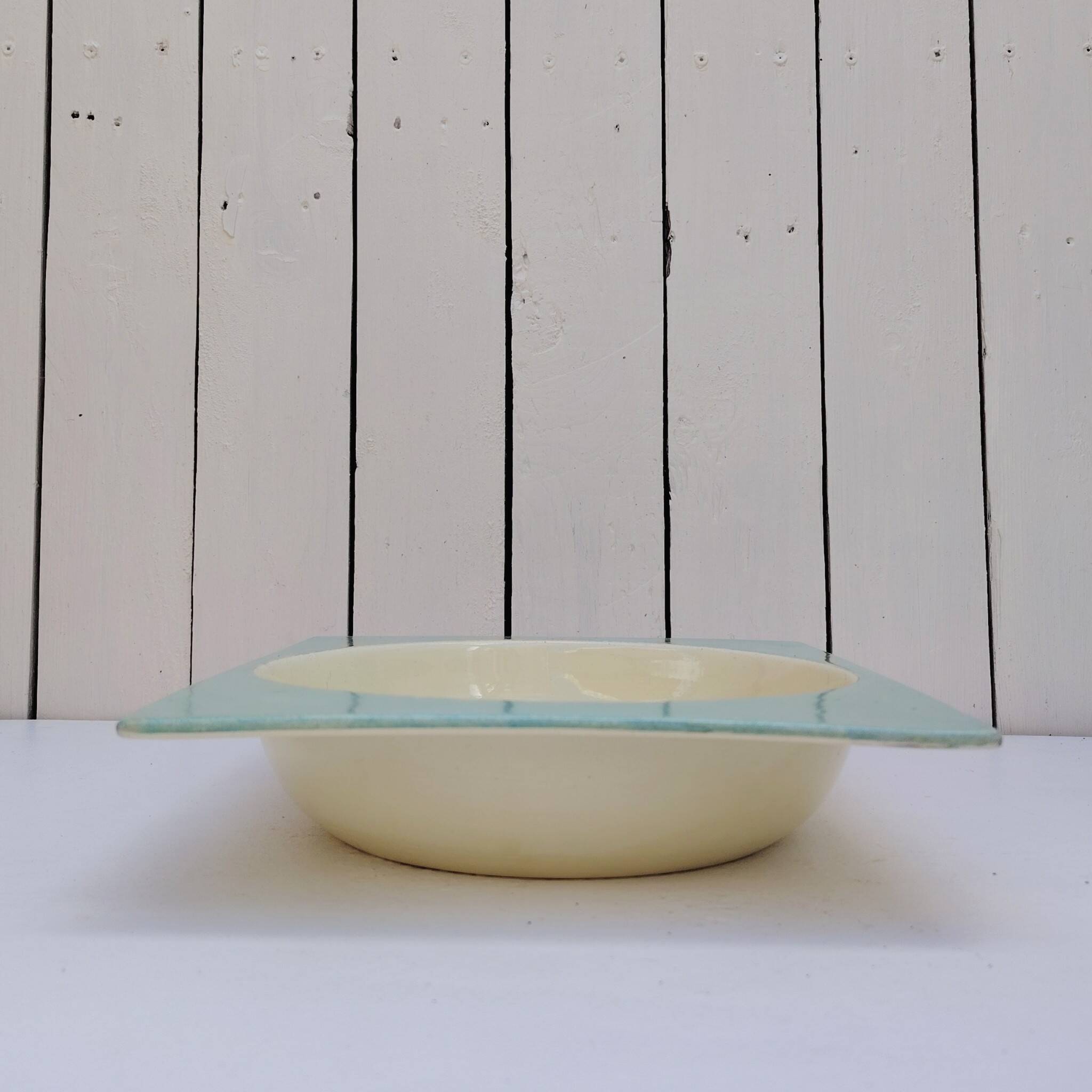 Vegetable dish, ceramic, Jean Luce earthenware, vintage