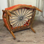 Paire de fauteuils transitions en bois sculpté, XVIIIème siècle