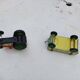 Tracteur et remorque métal à friction