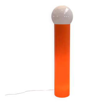 Lampadaire Space Age Orange de Guzzini, 1970