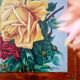 Roses, signed oil painting