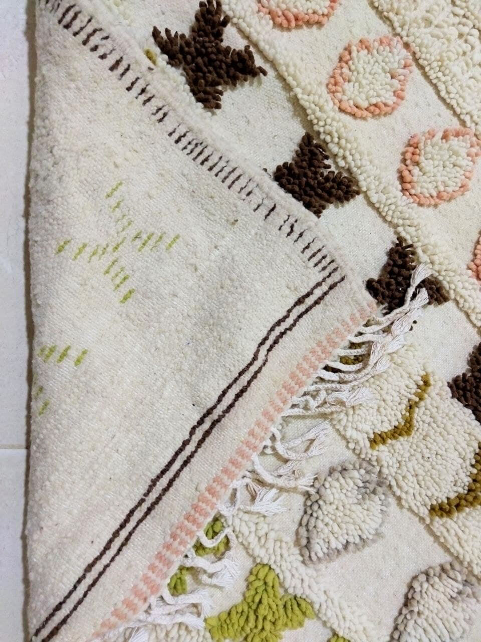 Tapis berbere marocain 196 x 87cm